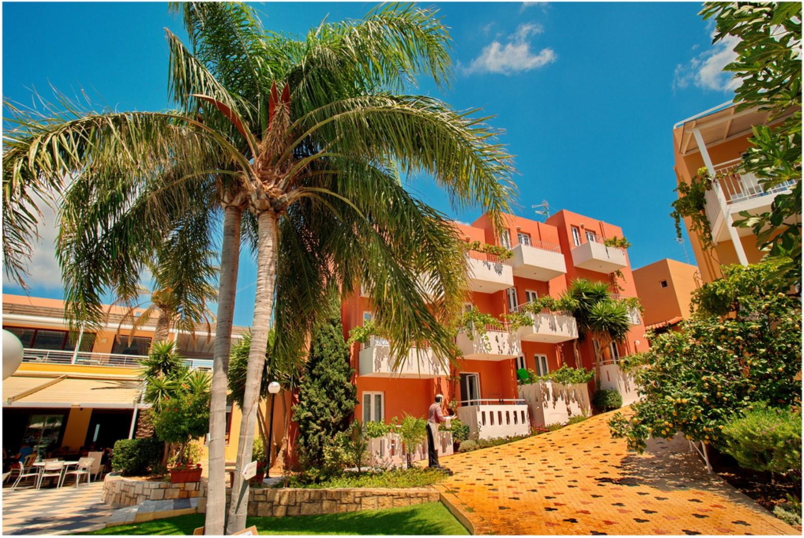 Bellos Hotel Apartments Hersonissos  Eksteriør billede